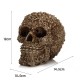 Crâne Tête de mort Style Mécanique en résine - modèle 1 dimensions