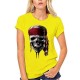 T-shirt de Pirate Jolly rogers à manches courtes et col rond femme jaune