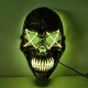 Lampe tête de mort masque fantôme à lumière LED - modèle 7