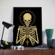 Poster tête de mort crâne et Squelettes super cool - modèle 7