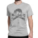 T-shirt Tête de mort Skull 13 - XIII - couleur gris