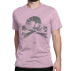 T-shirt Tête de mort Skull 13 - XIII - couleur rose
