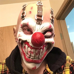 Masque de clown terrifiant