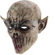 vue détaillée du Masque de zombie horrifiant